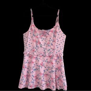 WOMEN'S XXL SHABBY CHIC DRESS
CHERRY BLOSSOM DRESS WITH SHORTS
NWT BUILT IN BRA.